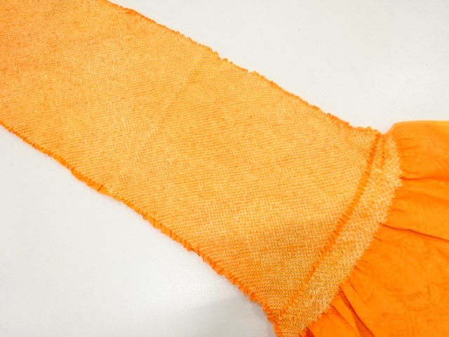 JAPANESE KIMONO / OBIAGE FOR FURISODE / SHIBORI 